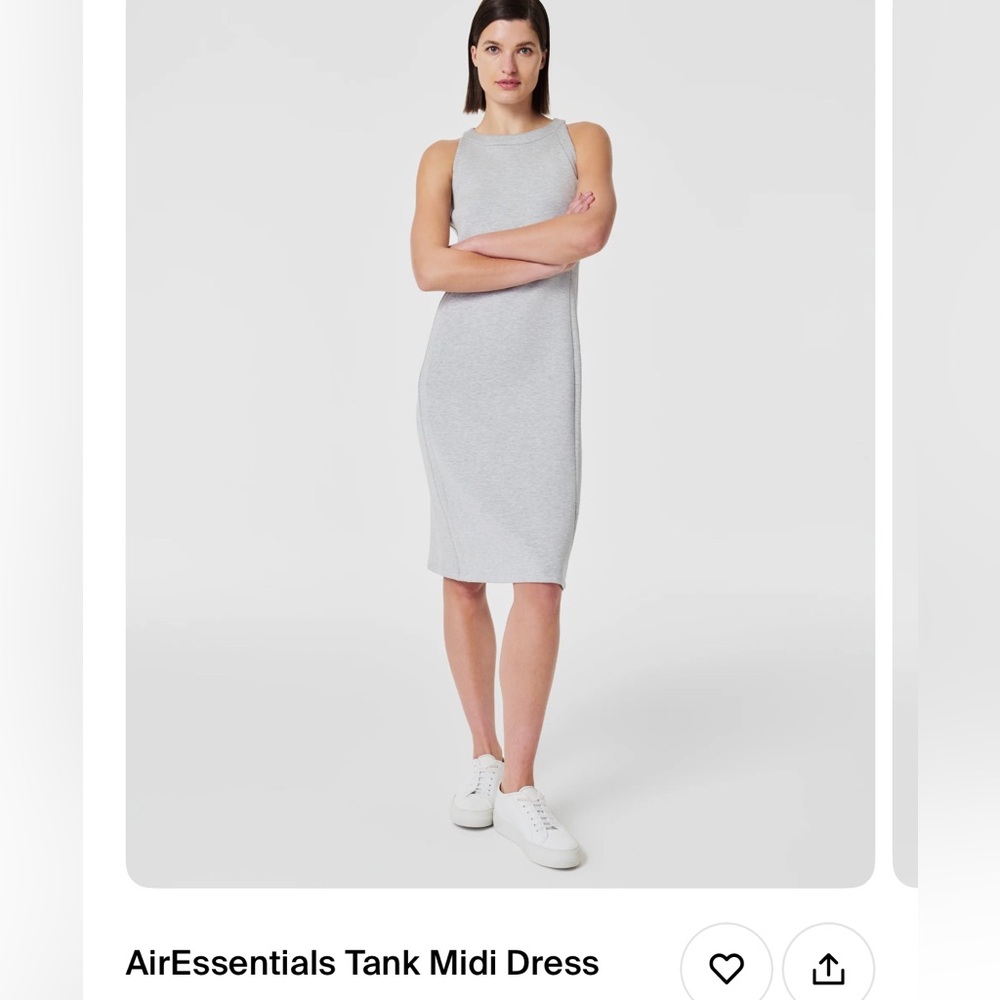 Spanx Air Essentials Midi Tank Dress